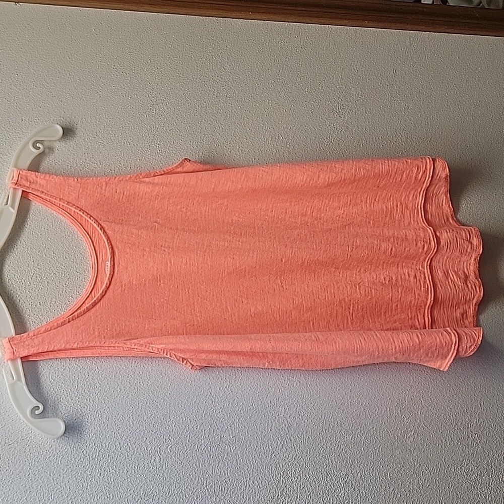 Old Navy Girls XL, Size 14 Orange Sleeveless Workout Tank